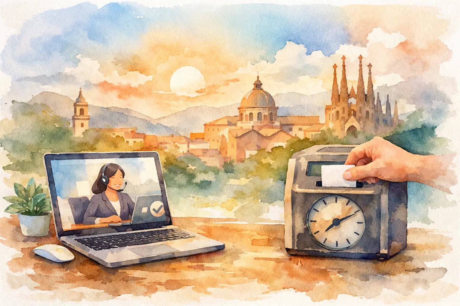 Cómo fichar teletrabajo legalmente en España