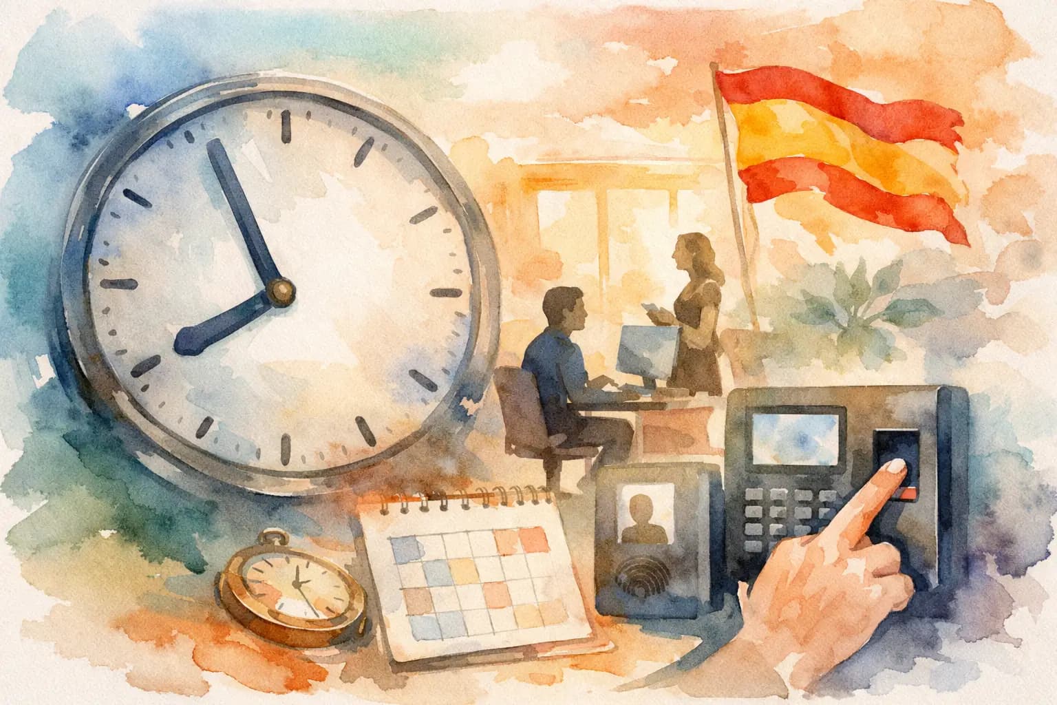 Ley control horario empresas España: qué exige